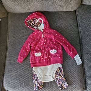 NWT Carter's baby outfit with jacket